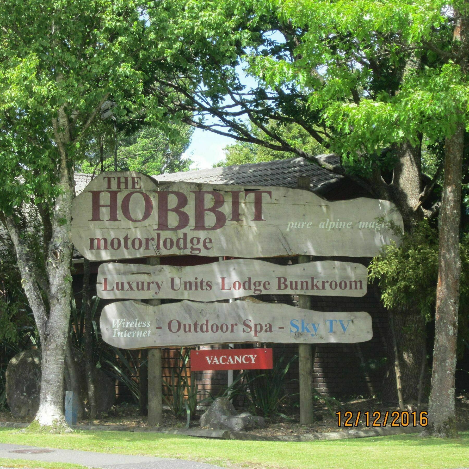 The Hobbit Motorlodge Ohakune Eksteriør bilde